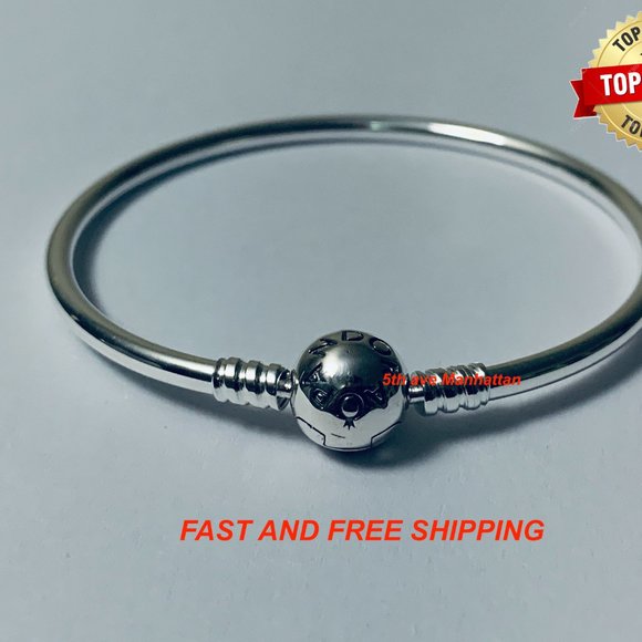 BRAND NEW Pandora Silver Bangle Bracelet 590713 - Picture 5 of 5
